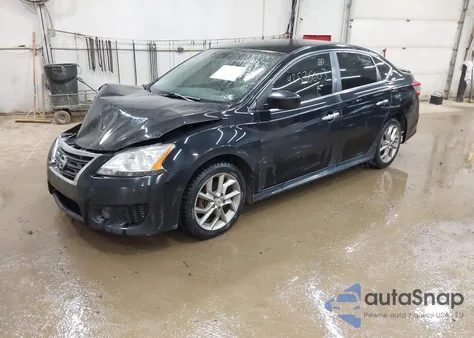 2013 Nissan Sentra Sr from USA, damaged, VIN 3N1AB7APXDL780815
